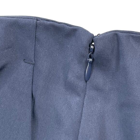 Ralph Lauren Culottes 14 Navy Inverted Pleat Shorts Knee Length - Picture 6 of 6